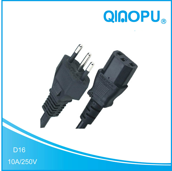 D16 QT3 Brazil power cord